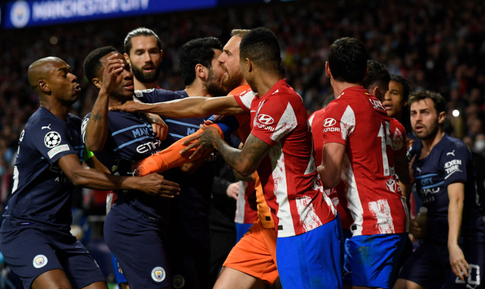 man-city-eliminate-atletico-in-brawl-marred-clash-to-advance-to-semifinals