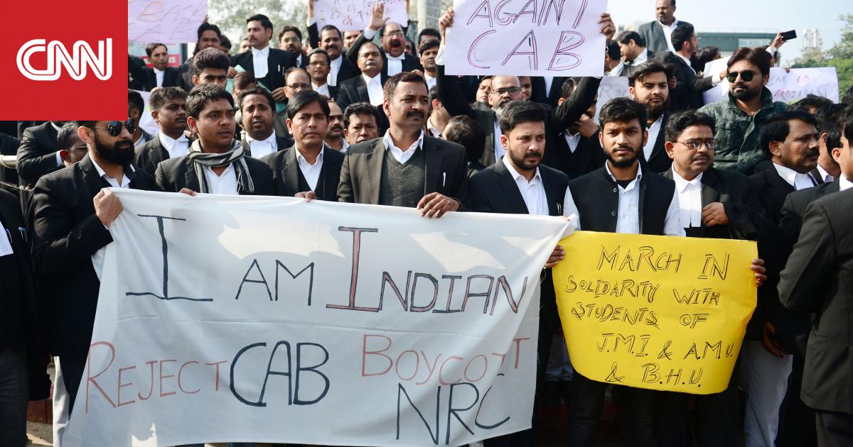 تصاعد الاحتجاجات في الهند بسبب قانون يمنح الجنسية لغير المسلمين فقط